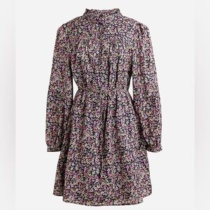 J.Crew Button Up Mini Dress in Sunny Meadow Size Medium